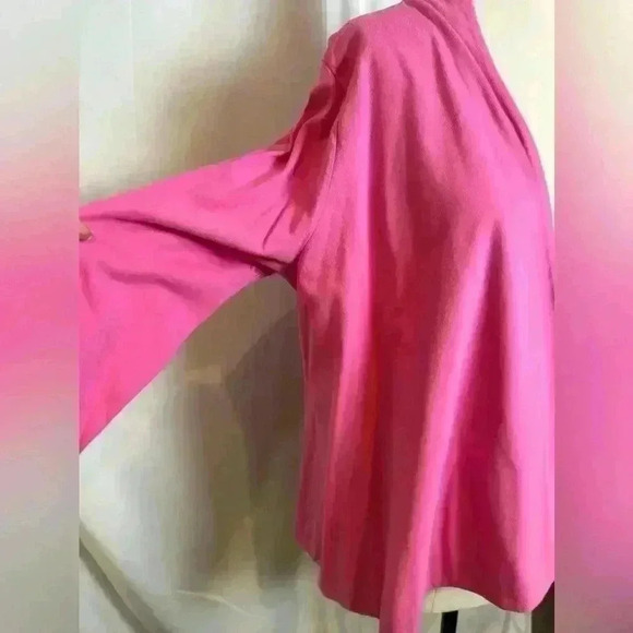 Charter Club Women's Self Edge A-Line Cardigan Pink (size XL) - Picture 4 of 13